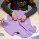 Person customizing tshirt