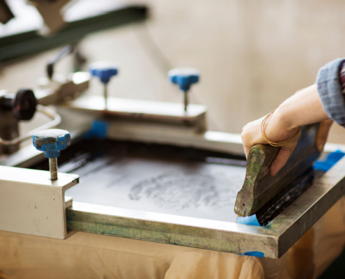 Silk Screening vs. Screen Printing